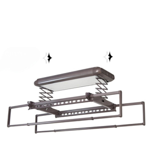 ชั้นวางอบแห้งเสื้อผ้าไฟฟ้าอัจฉริยะ, ชั้นตากให้แสงโหมดเต็มหน้าจอแบบปรับความสูงได้อัตโนมัติ - Product Image 3