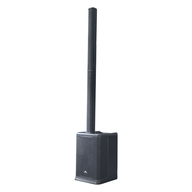 MUSES-ONE-PRO Active Column Speaker System 450+100W RMS DSP Powered 12 Inch Woofer for Church Conference Live Event & Stage