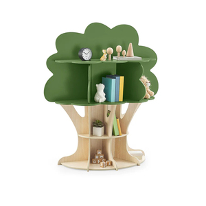 Children Bookcase <b>Toddler</b> <b>Book</b> Toy Organizer Wooden Bookshelf for Kids - Product Image 1