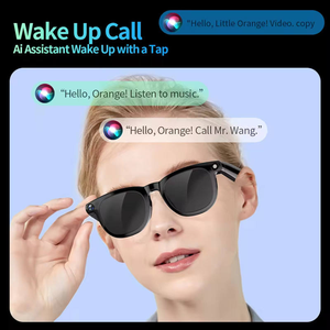 Gafas Inteligentes CY01 con Cámara de 8MP de Alta Calidad, Resistentes al Agua, Traducción IA, Micrófono Dual, Control por Voz, Llamadas Telefónicas, Música, Grabación de <span class=keywords><strong>Video</strong></span> - Product Image 5