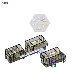 Industrie des soins de santé ergonomique IV cathéter canule équipement d'assemblage automatisé production Linery - Product Image 1