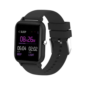 आदमी औरत के लिए Oem खेल स्मार्ट घड़ियों एसडीके उपलब्ध Smartwatch फिटनेस ट्रैकर घड़ी कंगन रक्त दबाव एंड्रॉयड आईओएस