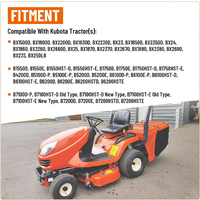 Kit stabilisateur AMBITION, kit stabilisateur télescopique à 3 points compatible avec les tracteurs Kubota B et BX