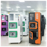 Machine de nettoyage de casques en libre-service, performances fiables, écran tactile 22 pouces, options multiples, fonction de nettoyage automatique par pièces.