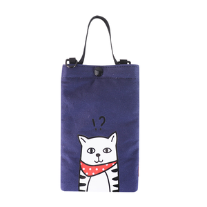 เคสโทรศัพท์ผ้าแคนวาสตลกๆ กระเป๋าสะพายขนาดเล็กแบบปรับแต่งได้สำหรับโทรศัพท์มือถือ ยูนิเซ็กซ์ ดีไซน์ใหม่ปี 2021 เครื่องประดับแฟชั่น - Product Image 1
