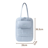 Sac à bandoulière pour ordinateur portable et tablette 15 pouces en polyester, ultra-léger, pliable, grande capacité, avec pochette intérieure – Best-seller transfrontalier