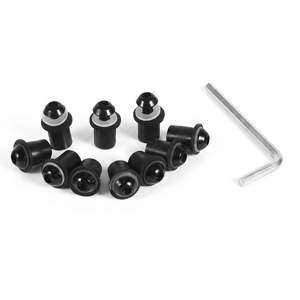 Nouvelles vis de moto de haute qualité, vis de pare-brise de 5 mm, écrous décoratifs universels pour motos sportives de grande cylindrée - Product Image 1