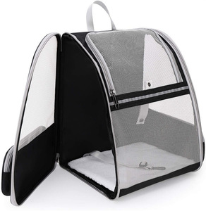 Borsa a Tracolla Pieghevole con Logo Personalizzato per Cani e Gatti, Zaino per Animali Domestici con Funzione di Trasporto - Product Image 1