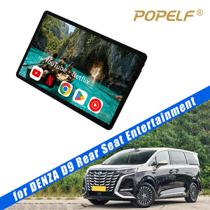 หน้าจอสัมผัส IPS FHD ขนาด 14 นิ้ว 8-Core 4+64G WiFi BT FM เครื่องเล่นวิดีโอสำหรับเบาะหลัง ปรับมุมมองได้เพื่อการมองเห็นที่ดีที่สุด สำหรับรถยนต์ Denza BYD Ti7 - Product Image 1