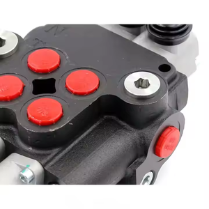 Válvula de control de flujo hidráulica de 3 vías manual de la válvula de monobloque hidráulica de la venta al por mayor y de OEM - Product Image 3