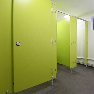 Nhỏ gọn <span class=keywords><strong>HPL</strong></span> nhà vệ sinh nhỏ gọn Laminate formica a4177 nhà vệ sinh cubicle các nhà sản xuất - Product Image 3