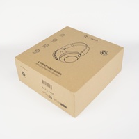 Emballage de boîte d'écouteurs bluetooth sans fil en papier kraft personnalisé diodégradable pour IPHONE SONY jbl