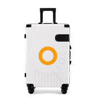 Valise Trolley Universelle 20-26 Pouces avec Cadre en Aluminium et 24 Mots de Passe de Voyage pour Hommes Femmes