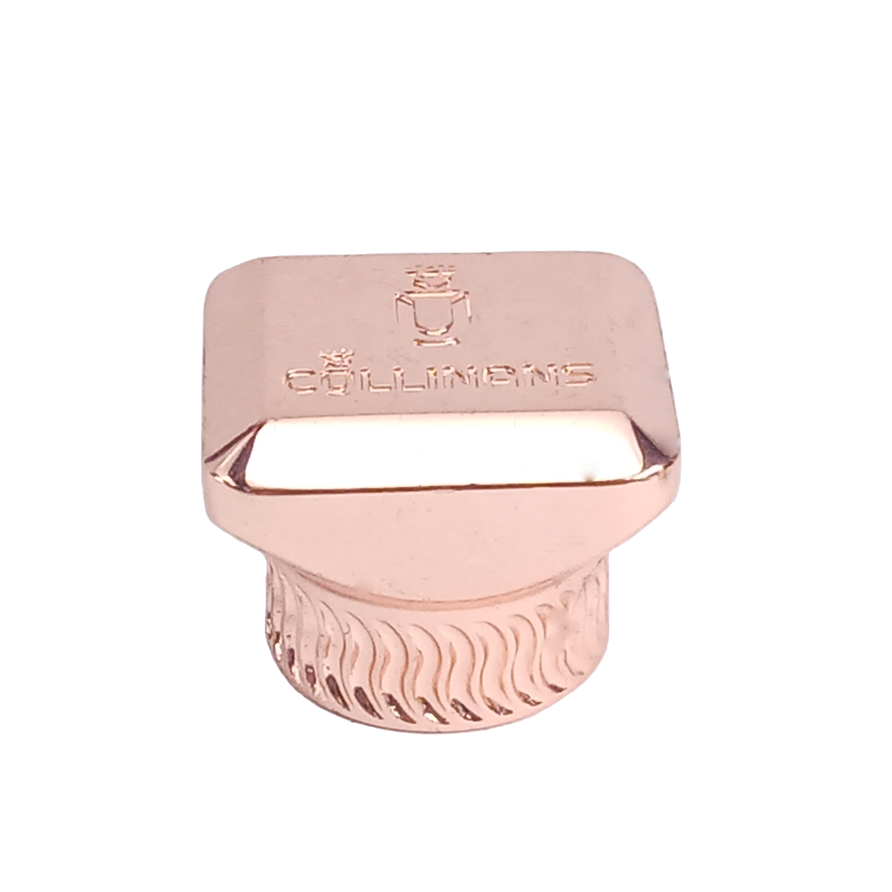 Custom High Level Perfume Cosmetic Package Bottle Cover Perfume Bottle Cap and Rose Gold Perfume Bottle Lid Customizing