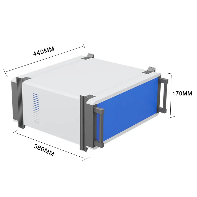 Sheet Metal Power Supply Electronic Enclosure Custom Desktop Industrial Control Instruments Box Medical Equipment Chassis Case