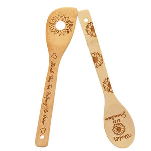100% outil <span class=keywords><strong>de</strong></span> cuisson en bambou naturel spatule ensemble <span class=keywords><strong>ustensiles</strong></span> <span class=keywords><strong>de</strong></span> <span class=keywords><strong>cuisine</strong></span> durables pour 4 pièces batterie <span class=keywords><strong>de</strong></span> <span class=keywords><strong>cuisine</strong></span> - Product Image 5