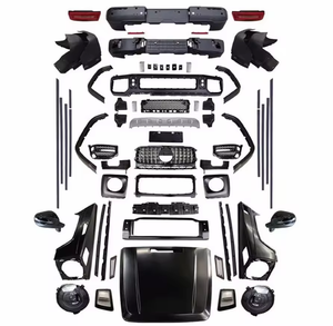 Nuevo kit de carrocería W464 G63 para parachoques trasero de coche, parachoques delantero y trasero, difusor trasero en PP imprimado, compatible con Mercedes-Benz Clase G W463 2004 - Product Image 1