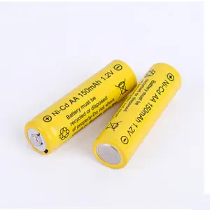 工厂NI-CD AA 600mAh 1.2V电池充电套装在应急灯电池700mah