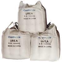 Pupuk Nitrogen Urea Prilled dalam Kemasan Karung PP 50kg / 1000kg untuk Pertumbuhan Tanaman