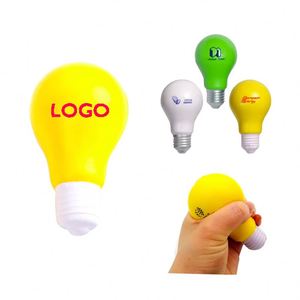 Custom Bulb Shaped Stress Ball Squeezable Light Bulb Toy Balls for Anxiety Relief Promotional <b>Gifts</b> With Custom Logo - Product Image 3