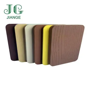 Jianguan 4x8 laminato PVC pannello impermeabile in legno grano di plastica foglio di marmo per la pubblicità disponibile per lo stampaggio