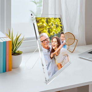 Acrylic cho khung ảnh <span class=keywords><strong>Polaroid</strong></span> trong suốt thẻ nhỏ hiển thị ngang và dọc ảnh đứng từ ảnh đứng - Product Image 2