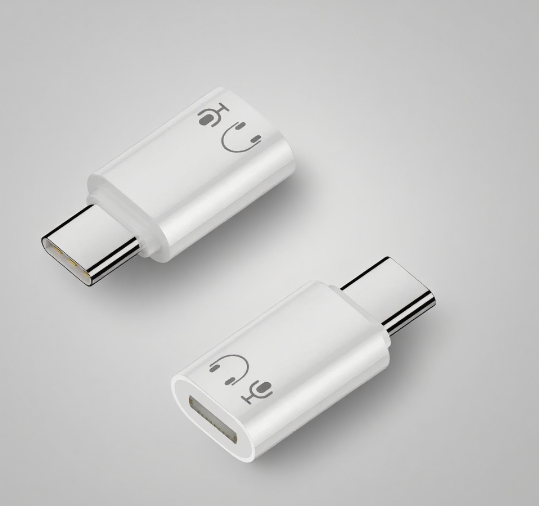 Apple 16 Headphone Adapter Type-C to for Lightning with Copper Contact and ABS Housing for iPhone Audio Call Control IP33 Rated