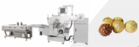 Usine nouveau design chocolat double torsion machine d'emballage bonbons machine d'emballage chocolat pli wrap