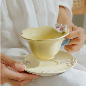 Cangkir susu kopi Keramik kualitas tinggi perlengkapan minum cangkir keramik untuk penggunaan rumah - Product Image 5
