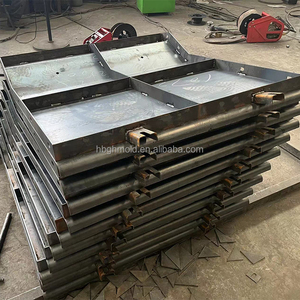 Su misura in calcestruzzo stampi prefabbricati in cemento municipale autostrada muro di acciaio stampo a forma di strada a forma di barriera in acciaio stampo - Product Image 6