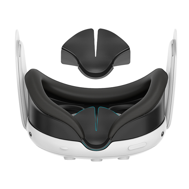 2023 Cushion Light-Shielding Comfort Silicone Protection Nose Pad for Meta Quest 3 Vr Accessories
