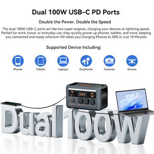 Station d'alimentation portable Oscal Powermax 1800SE 1800W 1024WH avec contrôleur MPPT, batterie LiFePO4 et onduleur à onde sinusoïdale pure - Product Image 4