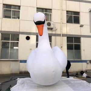 Grand <span class=keywords><strong>Cygne</strong></span> Gonflable Blanc, Sculpture de <span class=keywords><strong>Cygne</strong></span> Élégante pour la Décoration de Mariages et d'Événements - Product Image 2
