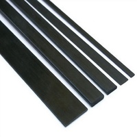 T0.5*3.0mm 12k Pultruded Carbon Fiber Platte staaf Staartstrip voor RC Hobby's