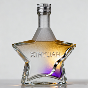 ขวดแก้วทรงกลมขนาด750มล. พร้อมจุกขวดแก้วจากประเทศจีนขวดแก้ววอดก้าแบบมืออาชีพ - Product Image 2