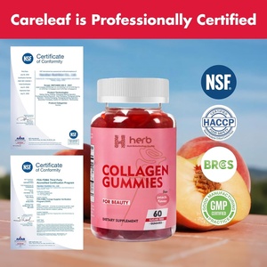 Gomitas de Vitamina C Antioxidantes Naturales OEM/ODM para Blanquear la Piel, Fortalecer el Cabello y las Uñas, Gomitas de Colágeno - Product Image 3