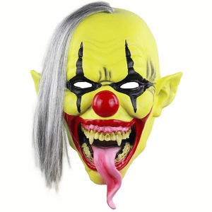 Décoration d'Halloween, masques en silicone d'Halloween, masque de clown tueur, accessoire de <span class=keywords><strong>film</strong></span> avec décoration de fête - Product Image 4