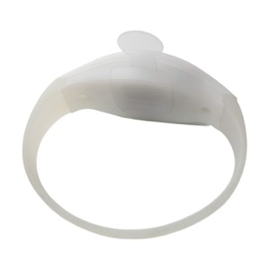 Bracelet LED en silicone à commande sonore et activé par la voix, clignotant, pour décorations de fête de Noël et accessoires d'ambiance - Product Image 5