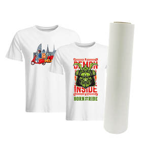 Rouleau papier de transfert à pression thermique pour t-shirt ou vinyle, 1 pièce, compatible htv, pu, facile à utiliser, soluble dans la cuisine - Product Image 1