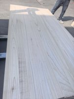 Panel sandwich tipis fleksibel papan paulownia 18mm, veneer dinding untuk dekorasi interior, respon cepat