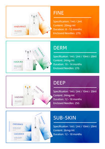 Vente en gros Hadurage 2ml Deep Filler - <span class=keywords><strong>Acide</strong></span> <span class=keywords><strong>hyaluronique</strong></span> réticulé haute densité pour le remodelage du nez, du menton et de la mâchoire, certifié CE - Product Image 6