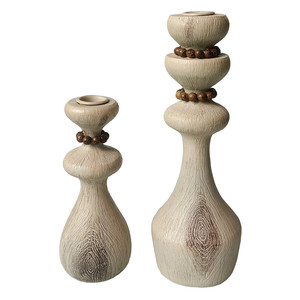 Candelabros <span class=keywords><strong>de</strong></span> resina con aspecto <span class=keywords><strong>de</strong></span> arcilla para decoración del hogar, candelabro <span class=keywords><strong>de</strong></span> mesa con efecto <span class=keywords><strong>de</strong></span> <span class=keywords><strong>tierra</strong></span> y piedra <span class=keywords><strong>de</strong></span> polivinilo - Product Image 5