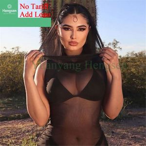 Hot <strong>Sale</strong> See-through Mesh Dress <strong>Sexy</strong> Women's <strong>Clothing</strong> - Product Image 2