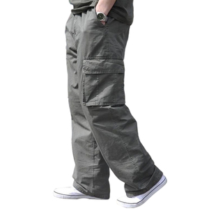 Pantalones Cargo Baisheng Personalizados de Talla Grande para <span class=keywords><strong>Hombre</strong></span>, Pantalones Tácticos Rectos de Algodón, Pantalones de Gran Tamaño para <span class=keywords><strong>Hombre</strong></span>, Pantalones para <span class=keywords><strong>Hombre</strong></span> - Product Image 3
