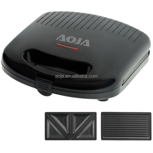 Machine à gaufres automatique 4 tranches avec revêtement antiadhésif fixe, 1400W, pour gaufres, sandwichs et grillades à domicile - Product Image 4
