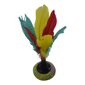 Volant à main en néoprène Peteca avec surface de frappe en néoprène souple Volant brésilien <span class=keywords><strong>Indiaca</strong></span> - Product Image 2