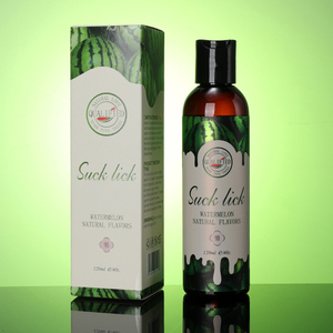 COKELIFE 120ML Lubricante con sabor Lubricante comestible Sexuel Gel oral Vaginal Silicona Etiqueta privada Fisting Crema Producto sexual - Product Image 4