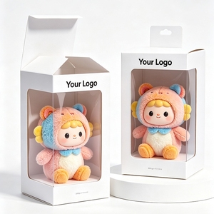 Boîtes en carton personnalisées pour sous-vêtements et vêtements avec fenêtre transparente, boîtes cadeaux pour jouets et chaussettes, gaufrées et traitées UV - Product Image 5