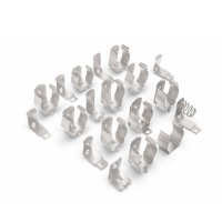 Accessoires d'estampage de matériel de batterie Contact à ressort Clip de support de batterie en métal AA CR2 personnalisé BC-9208 SMT