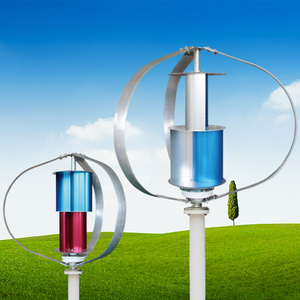 El Nuevo Aerogenerador de Eje Vertical Q 300w para Alumbrado Público y Paisajismo Eólico - Product Image 1